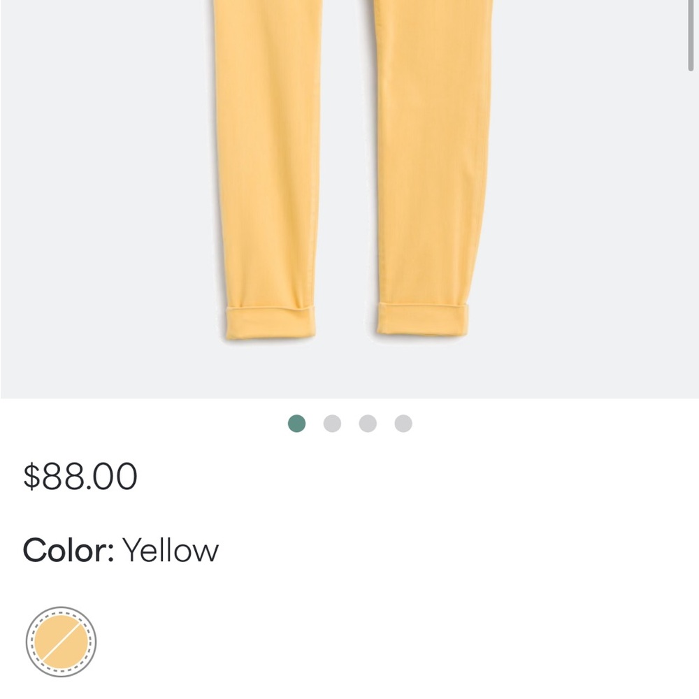 Yellow women’s pants. Vibrant and lightweight. Purchased from Stitch Fix
